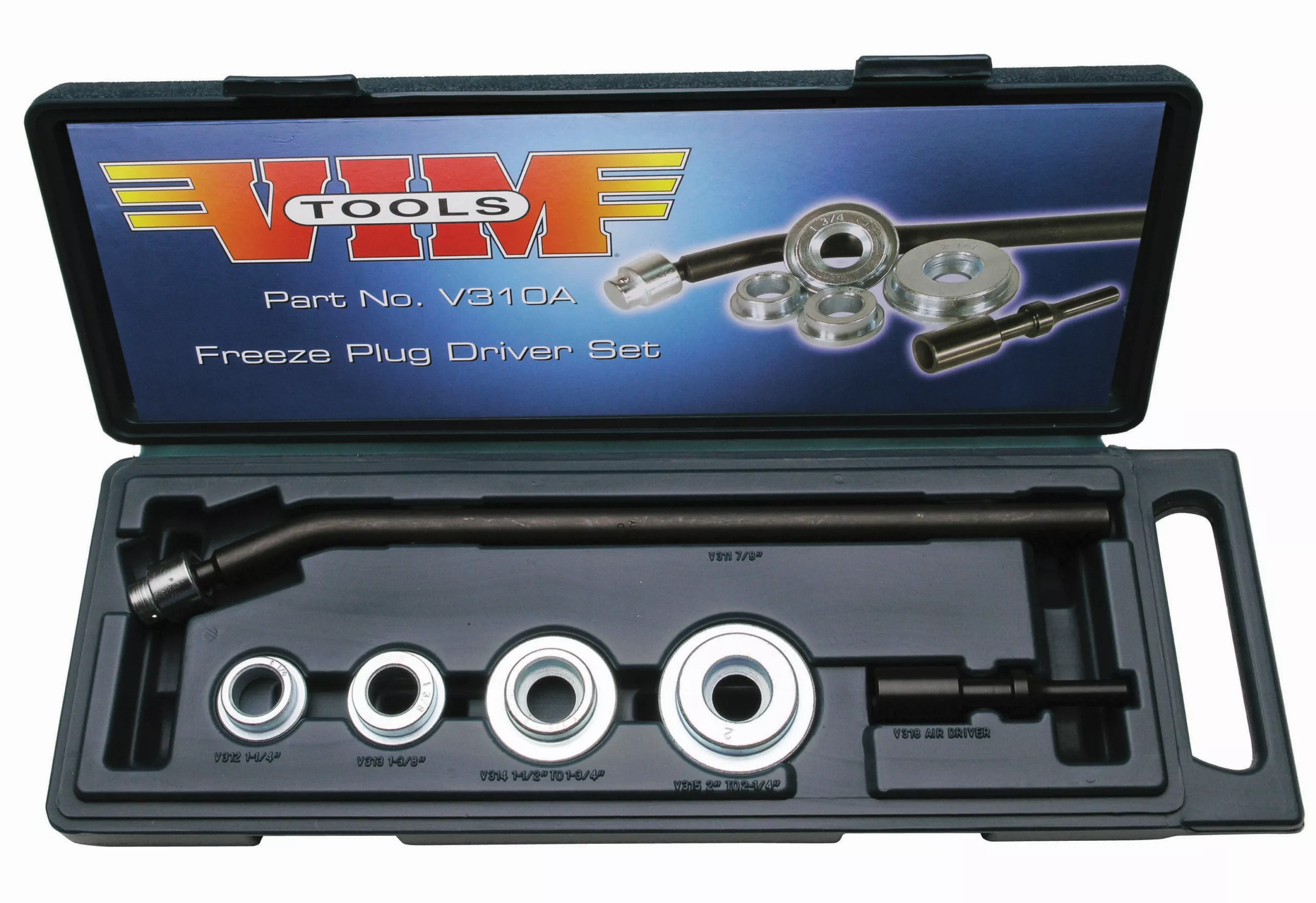 VIM Tools V310A | Expansion Freeze Plug Tool Set - 6 Piece
