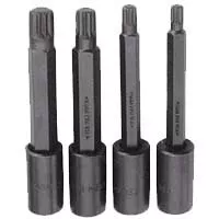 VIM Tools VB5201 | Driver Set, XZN, Triple Square, 12 Point, Long Bit