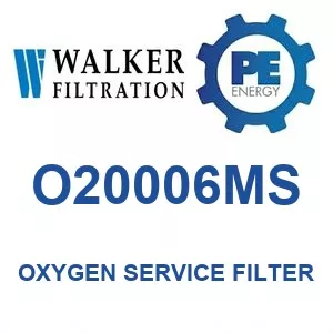Walker O20006MS Alpha Series Oxygen Service Filter