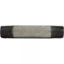 Welded Pipe Nipple 1/2 X 8 GALV STEEL NIPPLE