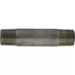 Welded Pipe Nipple 1/2 X CLOSE 304 SS NIPPLE
