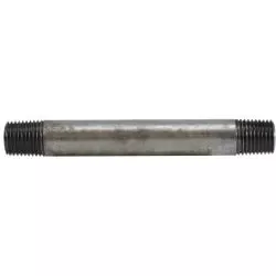 Welded Pipe Nipple 1/4 X 18 GALV STEEL NIPPLE