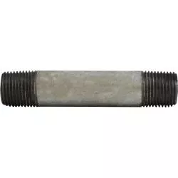 Welded Pipe Nipple 3/8 X 1-1/2 GALV STEEL NIPPLE