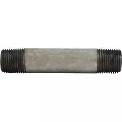 Welded Pipe Nipple 3/8 X 3-1/2 GALV STEEL NIPPLE