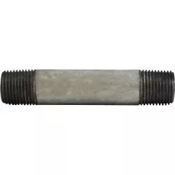 Welded Pipe Nipple 3/8 X 4-1/2 GALV STEEL NIPPLE