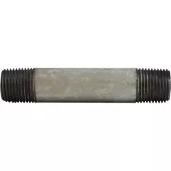 Welded Pipe Nipple 3/8 X 5 GALV STEEL NIPPLE