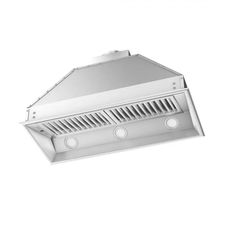 ZLINE 34″ Indoor/Outdoor Stainless Steel RangeHood Insert, 698-304-34 Stainless Steel
