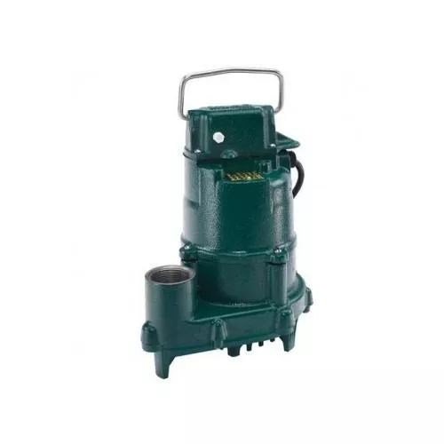 Zoeller 153-0002 153 Dose Mate Effluent Pump, 77 gpm Max Flow, Non-Automatic, 44 ft Max Head, 115 V, 1 Phase