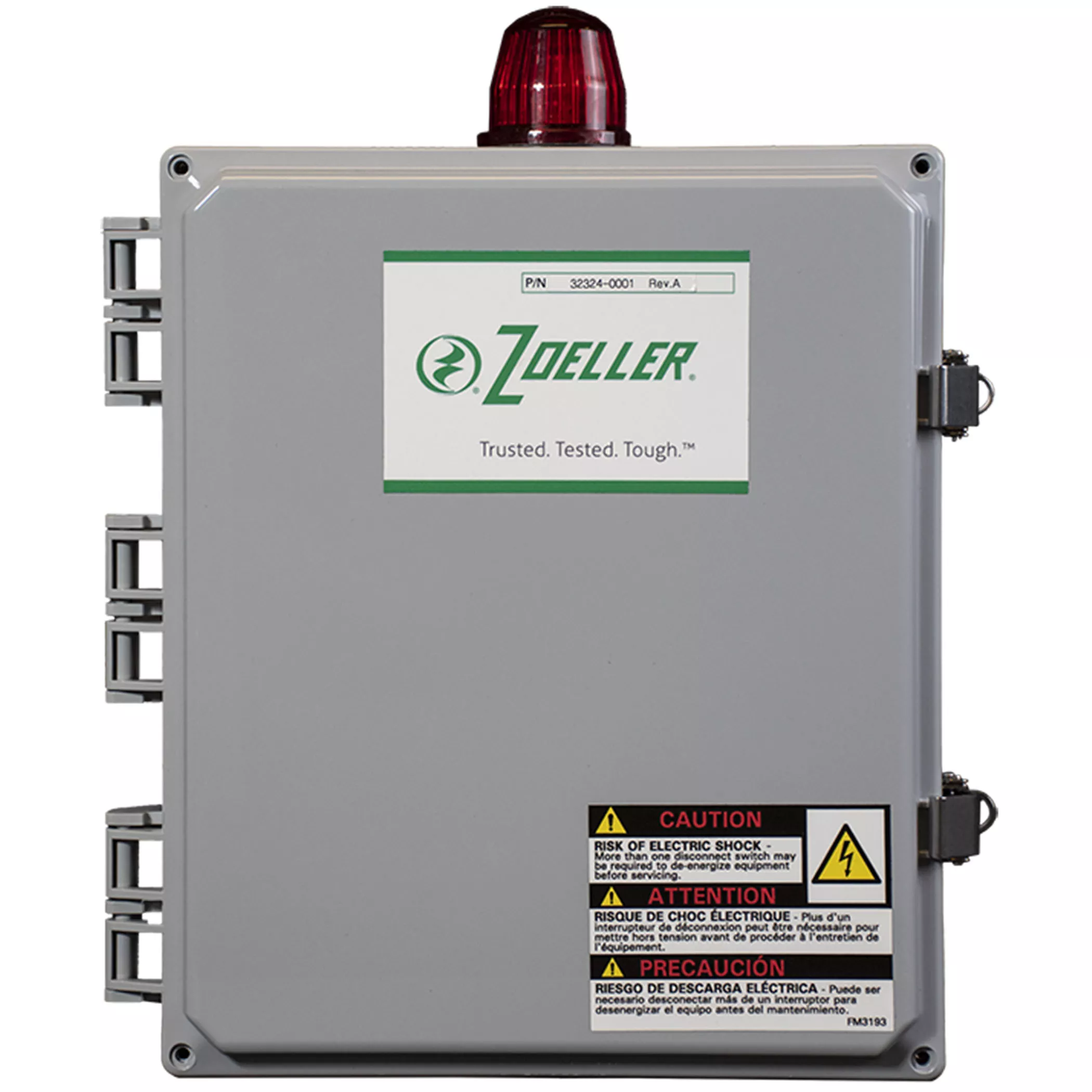 Zoeller 32324-0001 Duplex Control Panel, NEMA 4X Enclosure