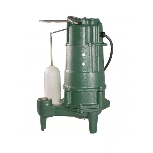 Zoeller 803-0001 803 Grinder Pump, 35 gpm Max Flow, Automatic, 55 ft Max Head, 115 V, 1 Phase, 1/2 HP